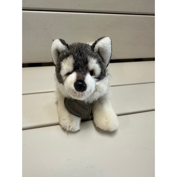 Russ Yomiko Classics 12" Realistic Baby Plush Wolf Stuff Animal - Picture 2 of 9